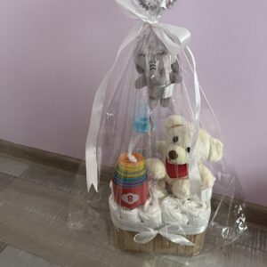 🎀 Луксозна бебешка кошница – перфектният подарък за новородено 🎁